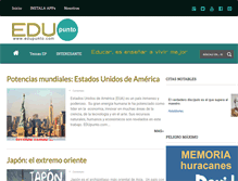 Tablet Screenshot of edupunto.com
